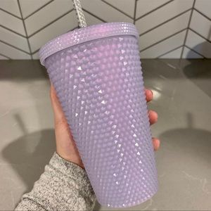 Starbucks lilac iridescent studded tumbler grande